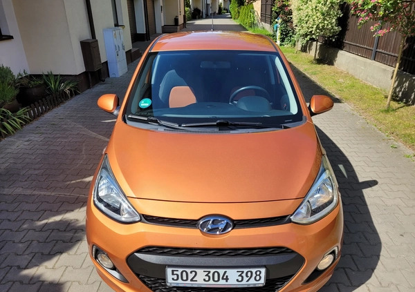 Hyundai i10 cena 34900 przebieg: 75380, rok produkcji 2015 z Warszawa małe 529